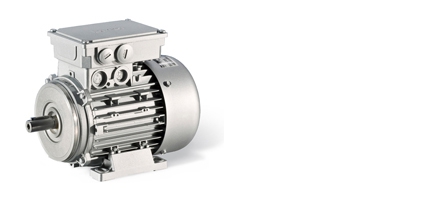 MF three-phase AC motors optimised for inverter operation